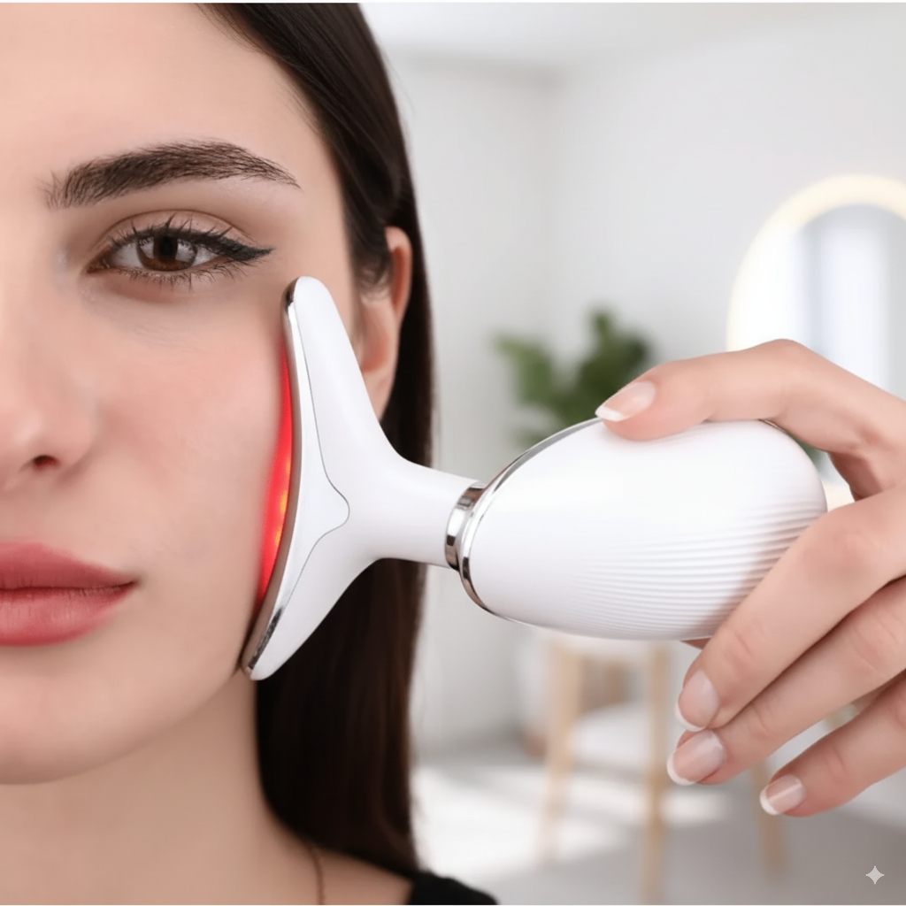 Light Therapy & EMS Facial Lifting Massager