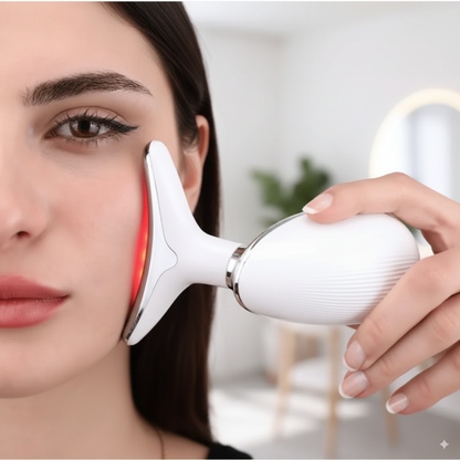 Light Therapy & EMS Facial Lifting Massager