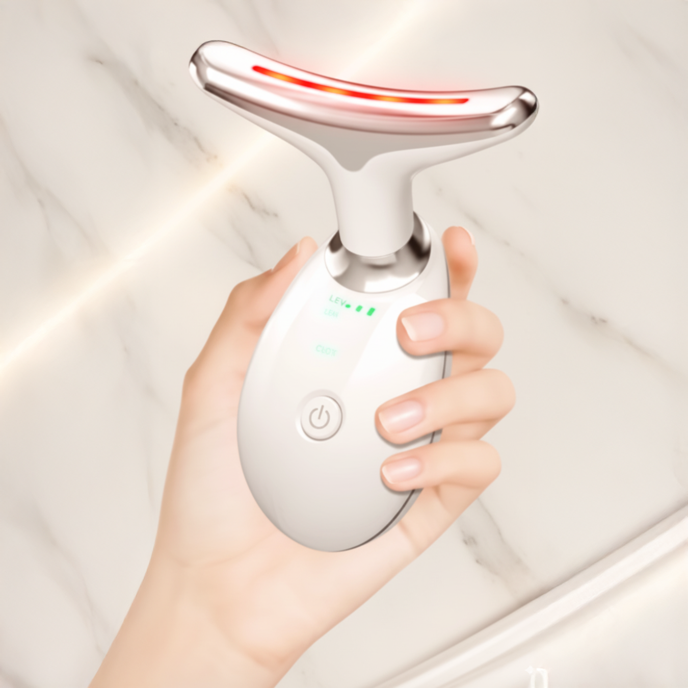 Light Therapy & EMS Facial Lifting Massager