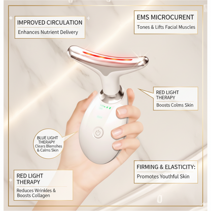 Light Therapy & EMS Facial Lifting Massager