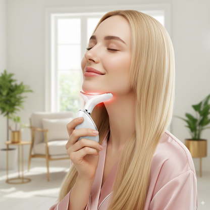 Light Therapy & EMS Facial Lifting Massager