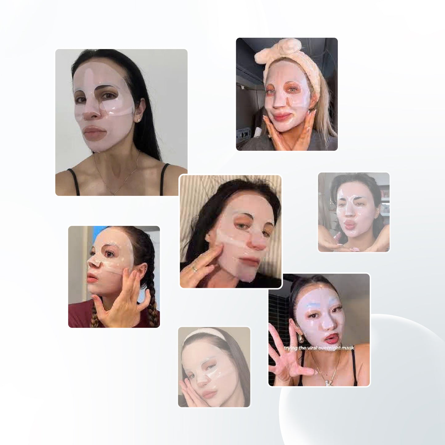 Sheallures™  Glass Skin Collagen Mask