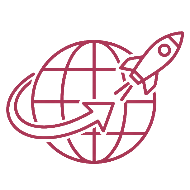 Worldwide Fast Shipping Icon